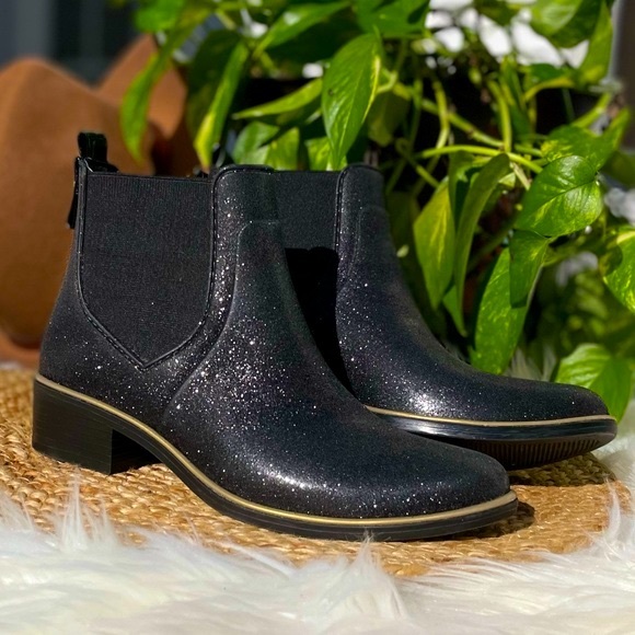 Kate ♠️ Spade Sedgwick Glitter Chelsea Boots - Picture 7 of 12